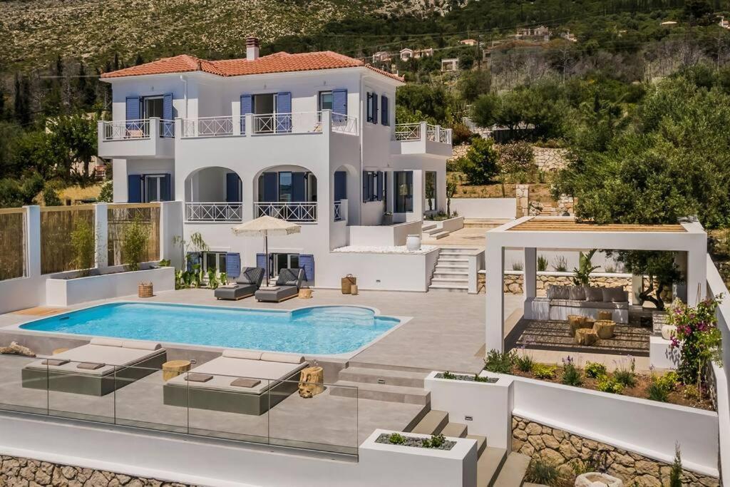 Lourdas White Villa Lourdata  Exterior foto